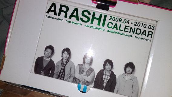 ARASHI calendar/photobooks