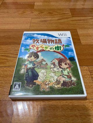 二手Wii遊戲 牧場物語 安詳之樹 純日版