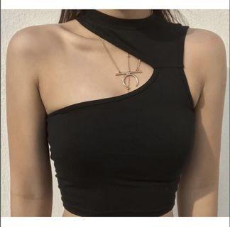 Black Crop Top