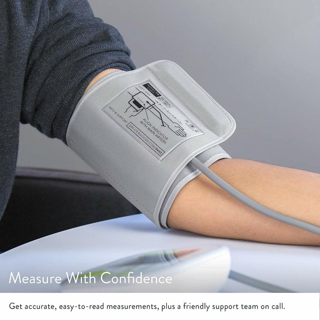 Balance Blood Pressure Monitor Kit with Upper Arm Cuff, Digital BP Meter