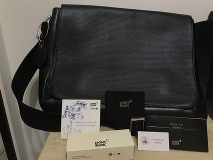 Montblanc Meisterstück Unicef Messenger 限量版 側背包