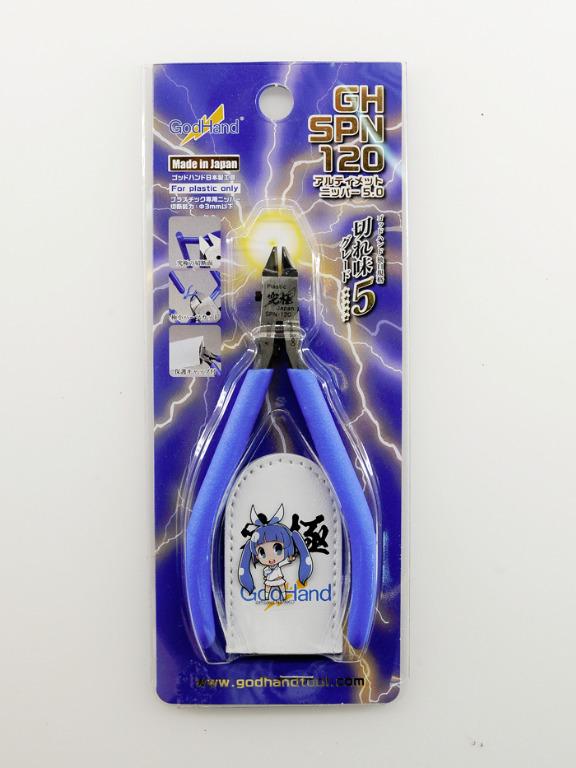 全新 日本 模型工具 神之手 GodHand SPN-120 藍色究極 超薄刃 剪鉗5.0, 興趣及遊戲, 玩具 & 遊戲類 - Carousell