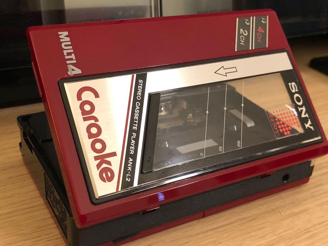 ジャンク】SONY ステレオカセットプレーヤー Caraoke ANK-L2