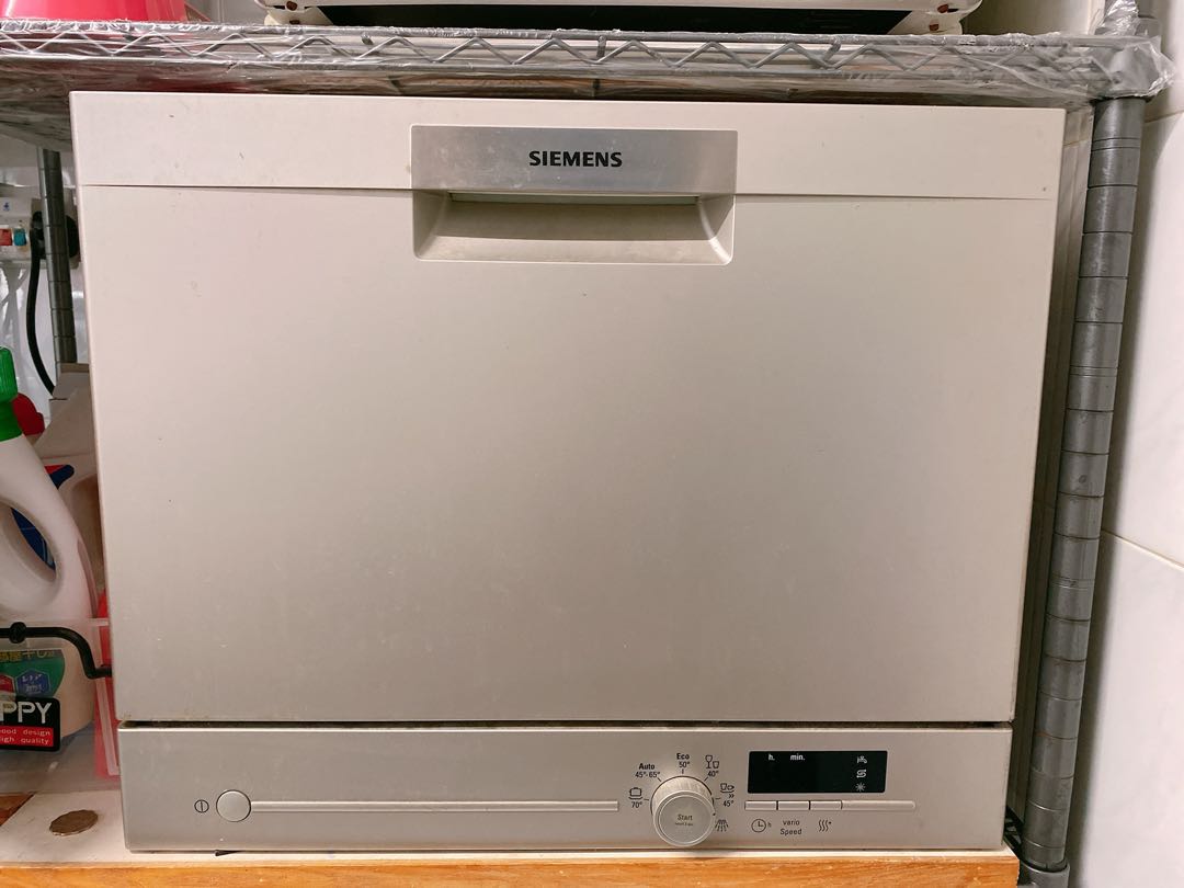 西門子sk26e1eu Iq300 獨立式洗碗機55 Cm Silver Inox 廚房用具 Carousell