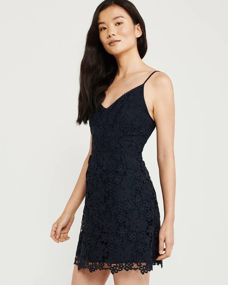 Abercrombie lace cami dress shop