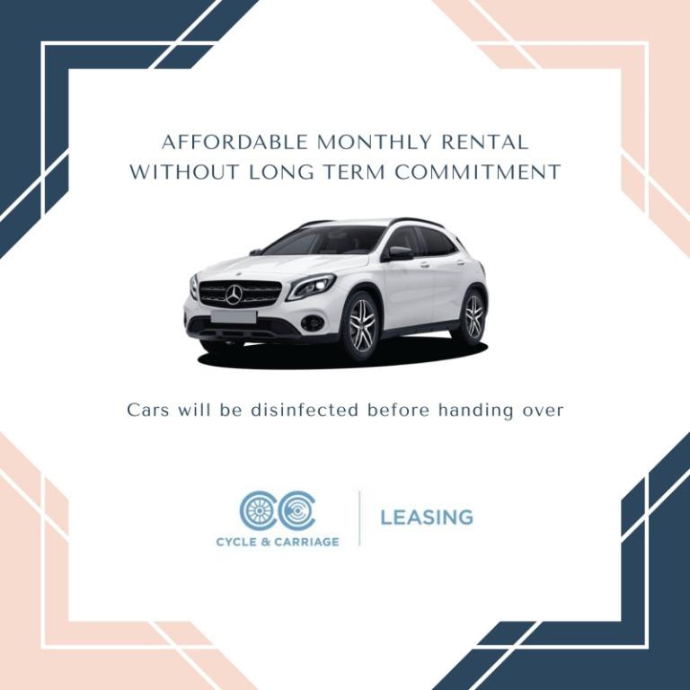 Gla 180 Monthly Rental Cars Vehicle Rentals On Carousell