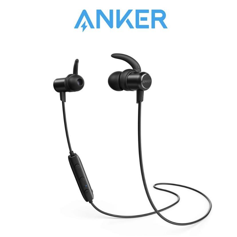 Anker SoundBuds Slim Wireless Bluetooth Earphone Earpiece Audio