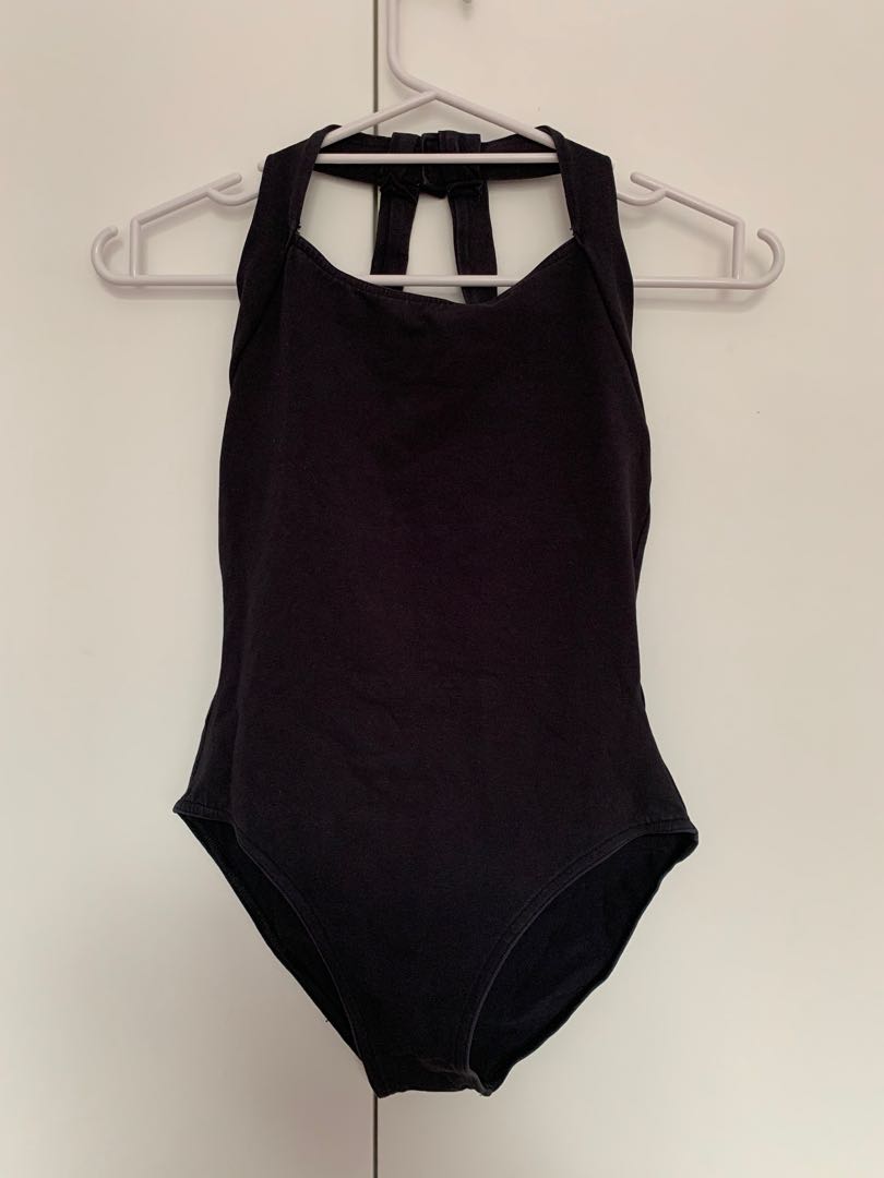 Black Leotard, Women's Fashion, Dresses & Sets, Rompers on Carousell