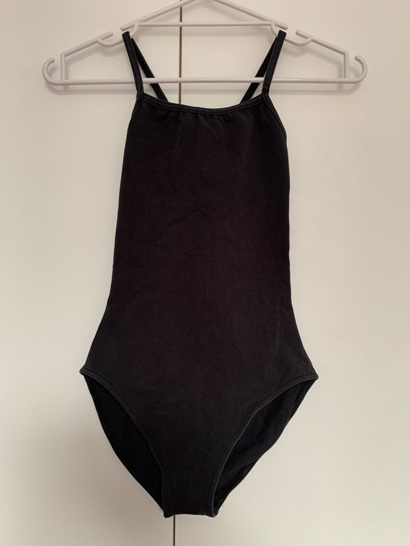 Black Leotard, Women's Fashion, Activewear on Carousell