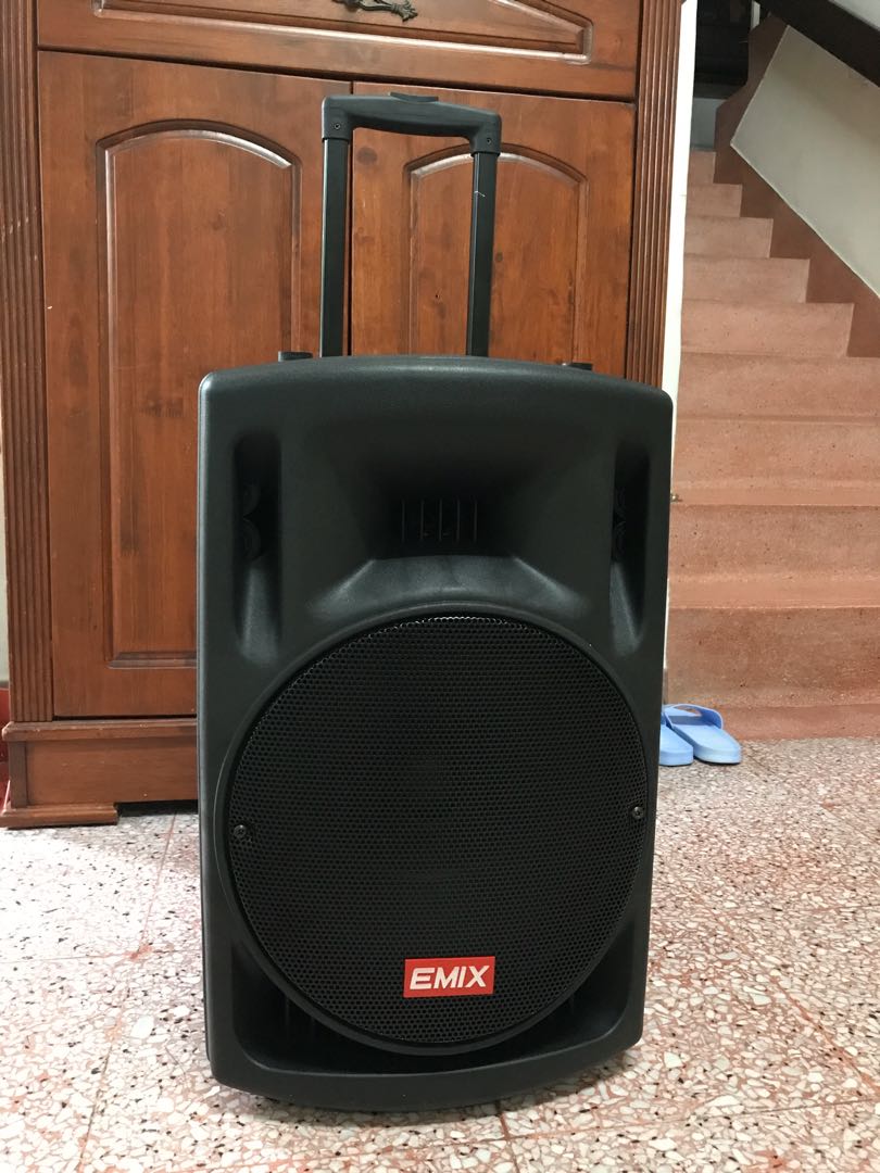 Emix portable hot sale pa system