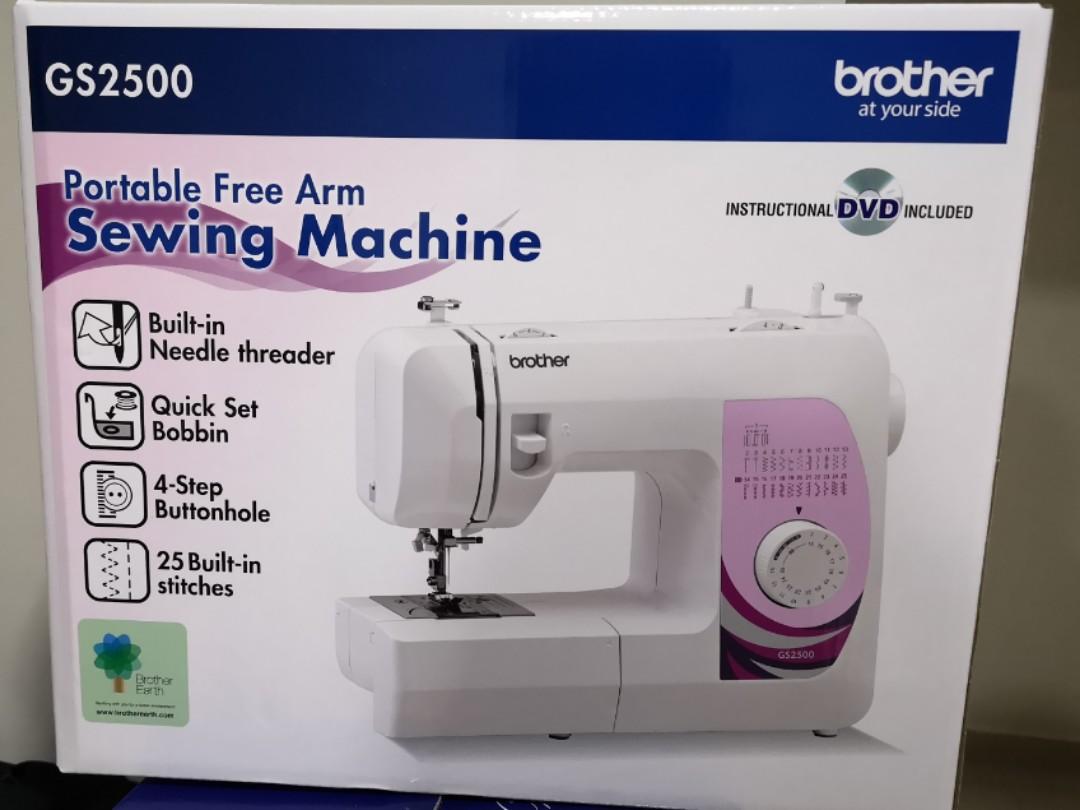 Brother Sewing Machine (GS2500) BNIB, TV & Home Appliances, Washing