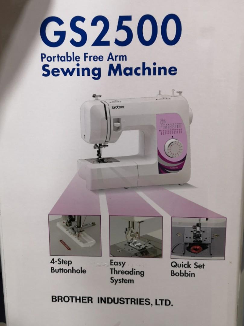 Brother Sewing Machine (GS2500) BNIB, TV & Home Appliances, Washing
