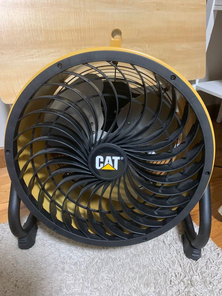 Caterpillar 14” High Velocity Drum Air Circulator Fan, Furniture & Home
