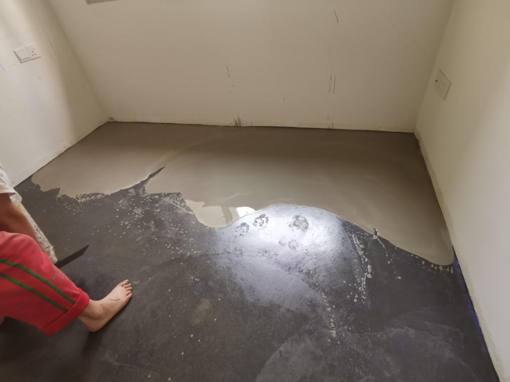 Cement Screed Self Level Screeding Home Services Renovations On Carousell