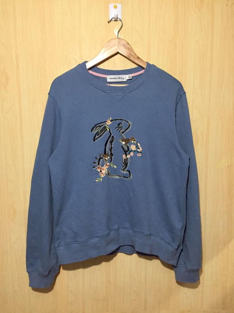 Selena gomez store coach sweater