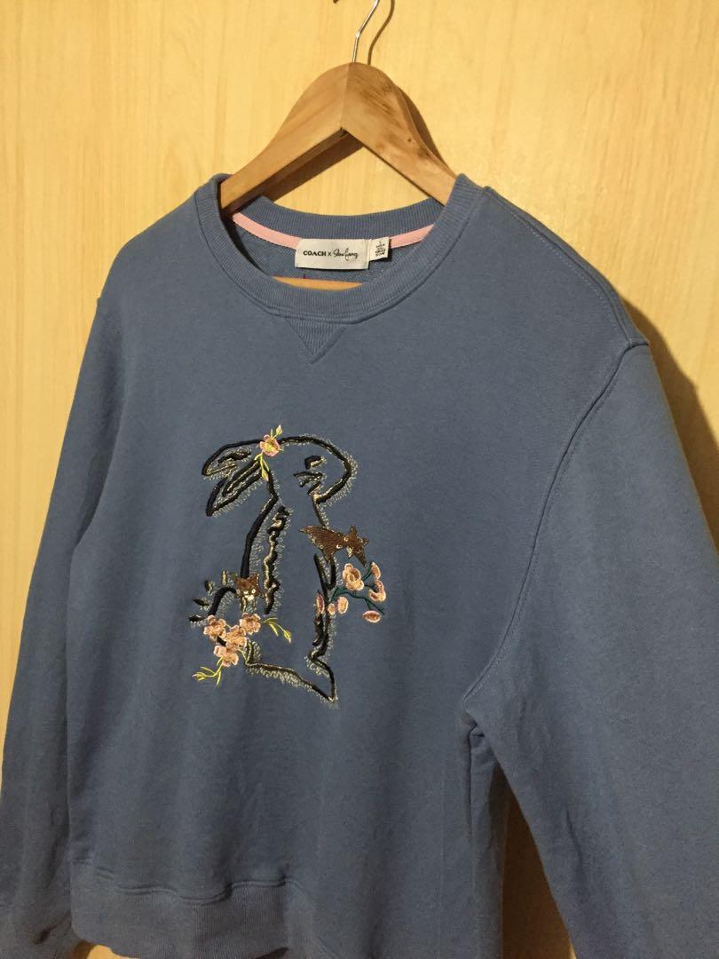 coach selena bunny sweatshirt