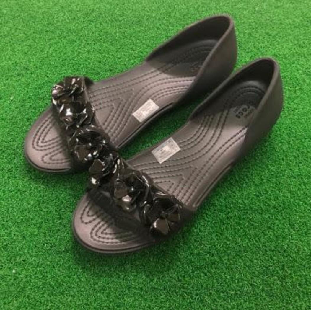 Crocs lina flower dorsay deals