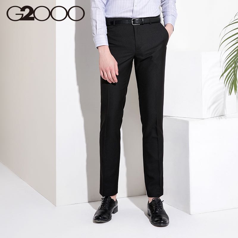 G2000 Men Slim Fit Formal Pants, Men's 