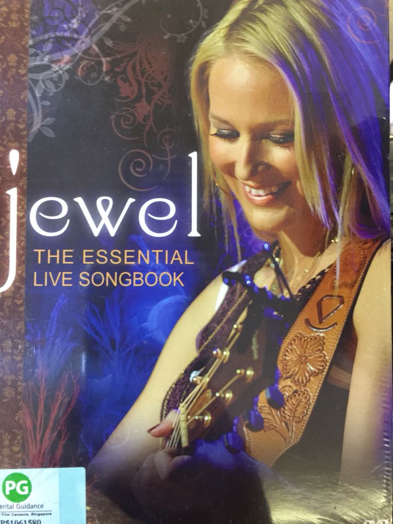 LIVE　on　CDs　Hobbies　Toys,　DVDs　JEWEL:　SONGBOOK　Media,　THE　Music　DVD),　ESSENTIAL　(2　Carousell