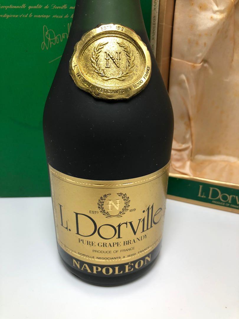 L. Dorville Napoleon Pure Grape Brandy 40% 700ml ［有盒］, 嘢食 