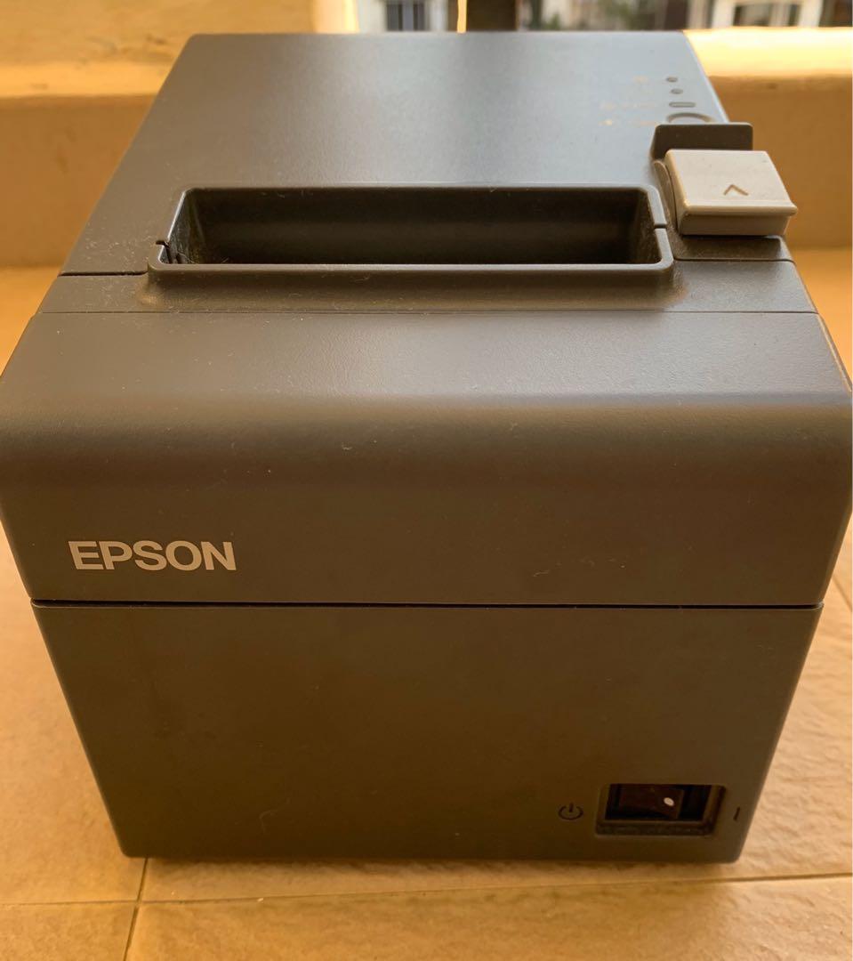 Lightly Used Epson Tm T82 Pos Printer For Quick Sale Computers Tech Printers Scanners Copiers On Carousell