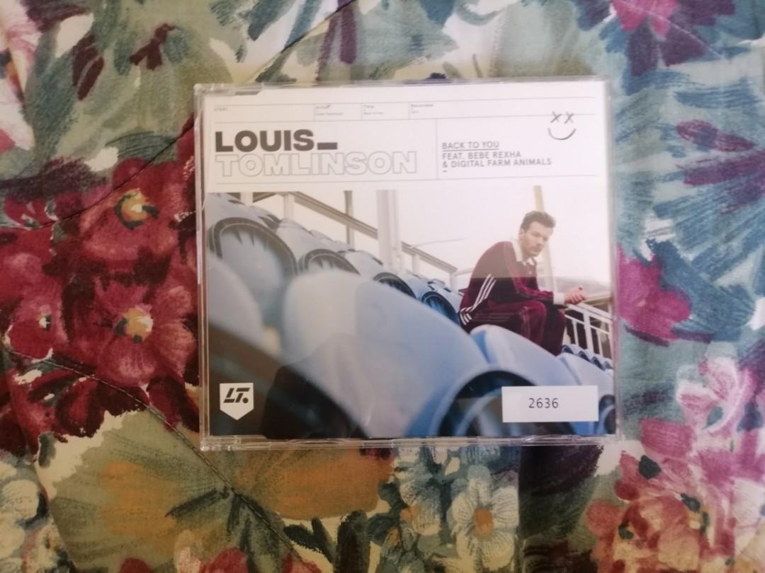 Limited Edition Louis Tomlinson Back To You Single Ft Bebe Rexha Hobbies Toys Music Media Music Accessories On Carousell