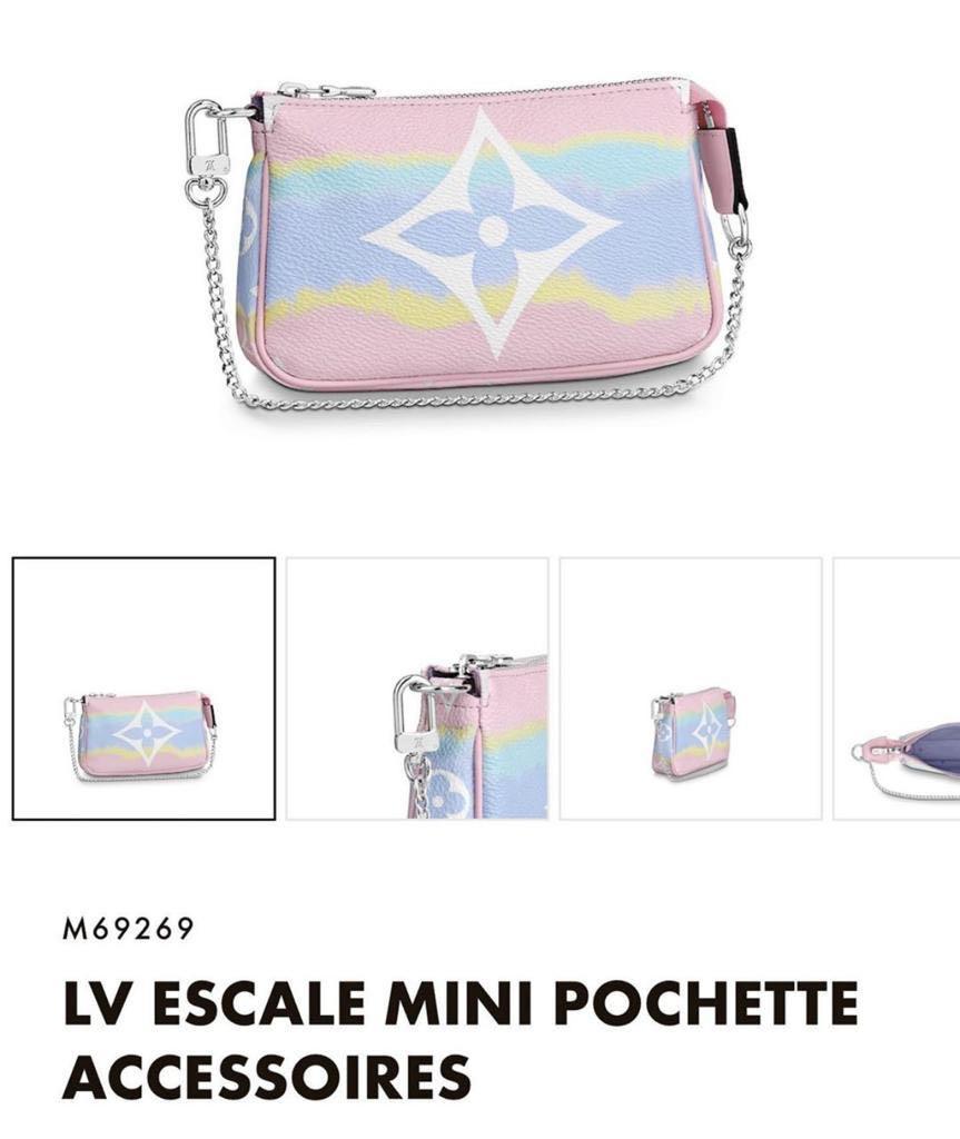 Louis Vuitton Monogram Escale Mini Pochette Accessoires - Pink Mini Bags,  Handbags - LOU563461