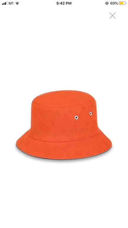 LOUIS VUITTON 3D Reversible Bucket Hat 58 Multicolor 909690