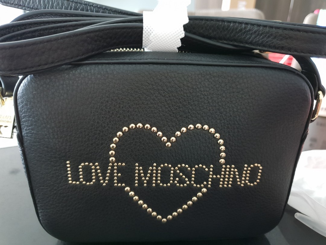 Love Moschino Studded Crossbody Bag 2024 favors