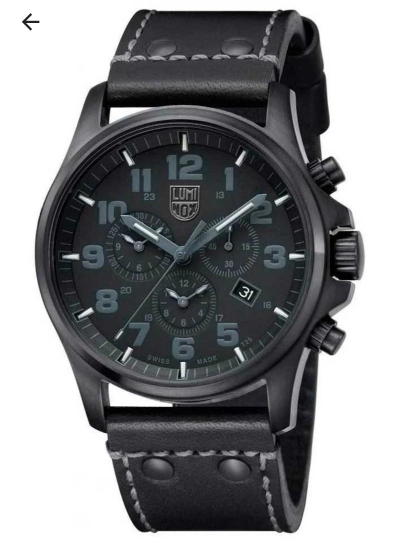 Luminox Atacama Field Chrono Blackout in mint condition Mobile Phones Gadgets Wearables Smart Watches on Carousell