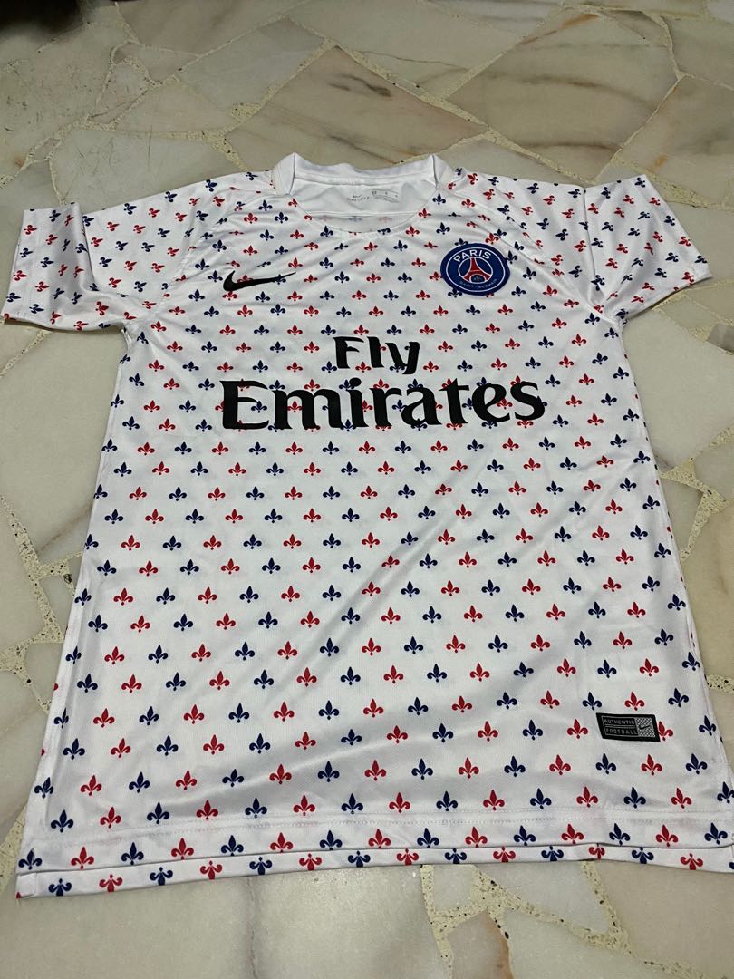 psg white training kit
