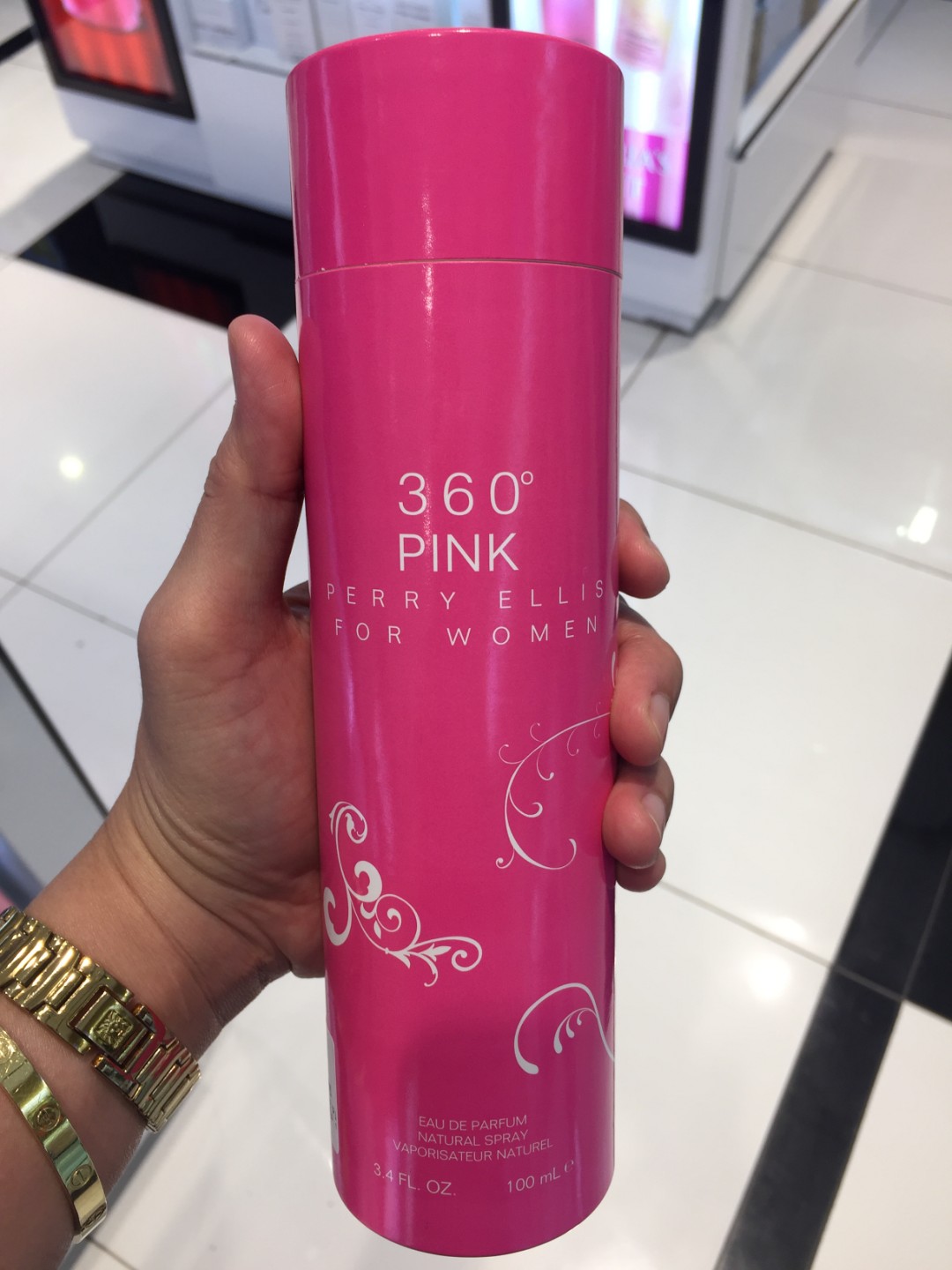 perry ellis 360 pink gift set