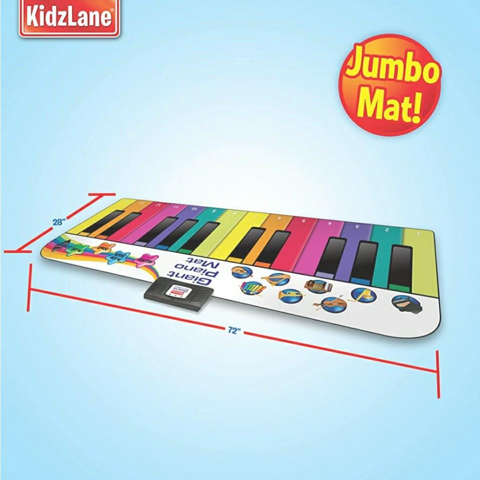 (PO) BN Jumbo Floor Piano Mat 6Foot 24Key (Black + White Keys