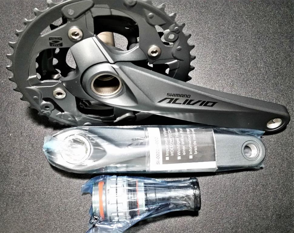 Alivio sale hollowtech crankset