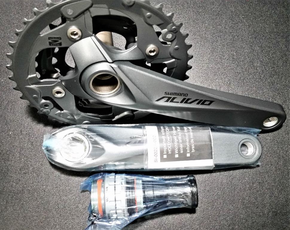 alivio hollowtech crankset