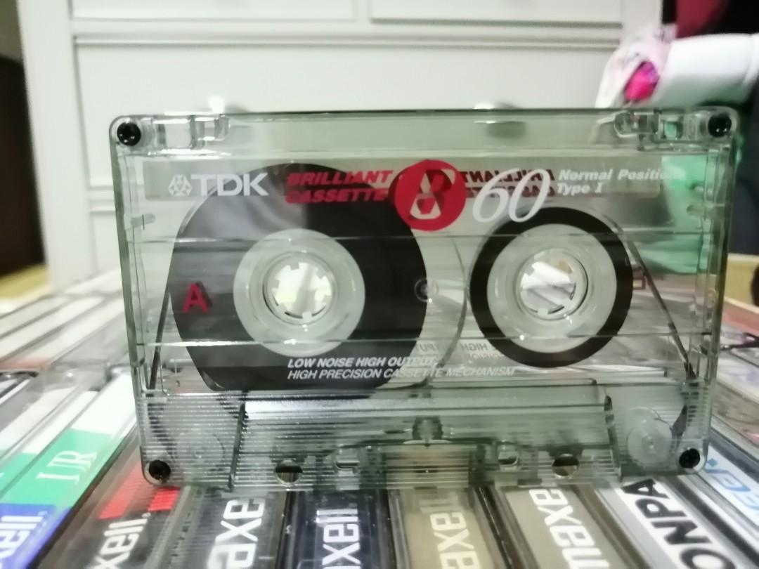 tdk b60 brilliant cassette music media music accessories on carousell