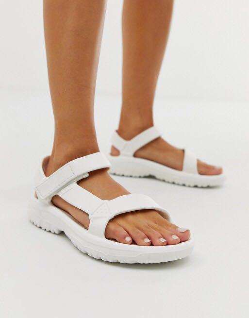 All white tevas top
