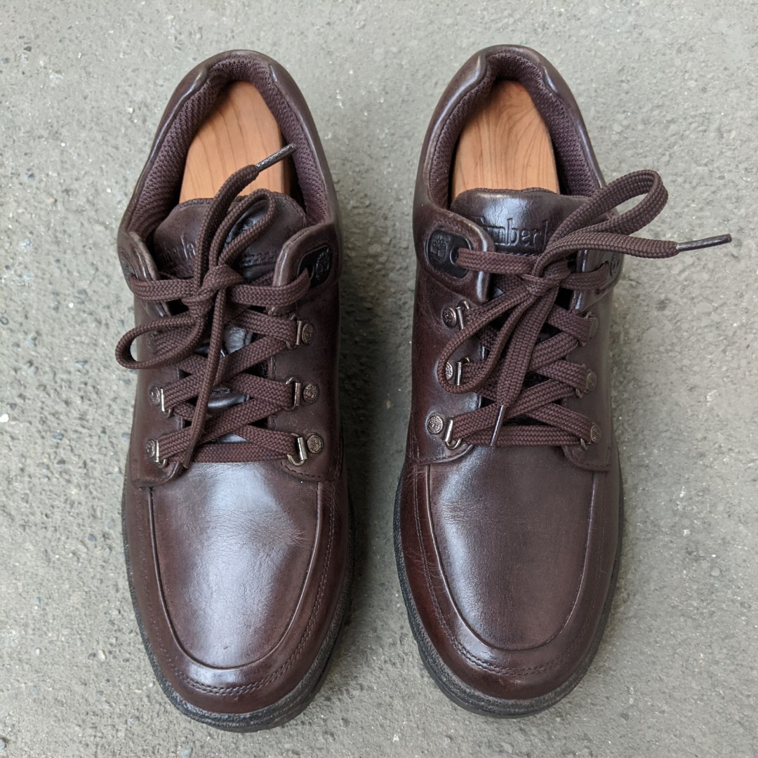 timberland leather hiking boots