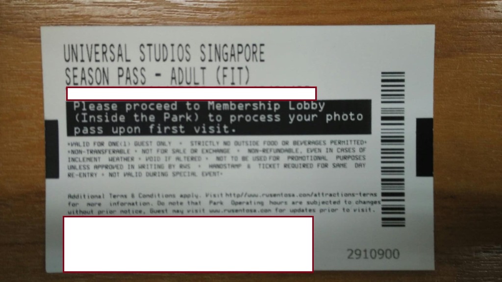 Universal Studios Singapore Uss Season Pass 6 Months Adult Ticket Membership 1584668646 D074835ab