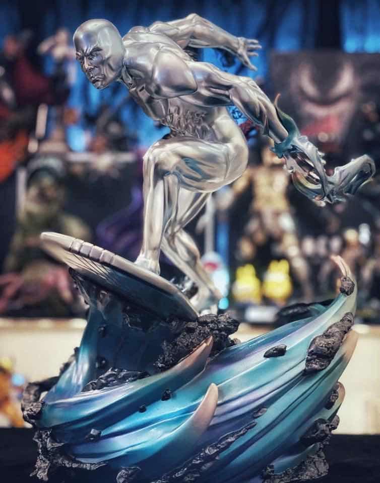 (Price last drop )WTS mac silver surfer custom statue 1/4 no XM