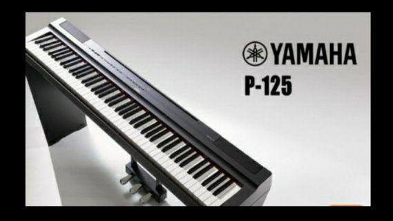 即日出貨! 全新琴行批發 Yamaha P-125 88鍵 數碼鋼琴 數碼琴 P125 P115 P45 電子琴 初學首選，家用 Digital Piano ( 中文版 )
