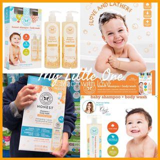 Honest Shampoo+Body Wash  金盞花洋金菊洗頭沐浴露  一盒2支（500ml x2）