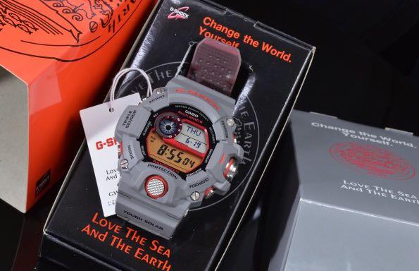 100 Authentic new Japan Only Casio G Shock ICERC Love the Sea and the Earth 2014 Grey Rangeman GW 9400KJ 8JF watch ultra rare and limited Luxury Watches on Carousell