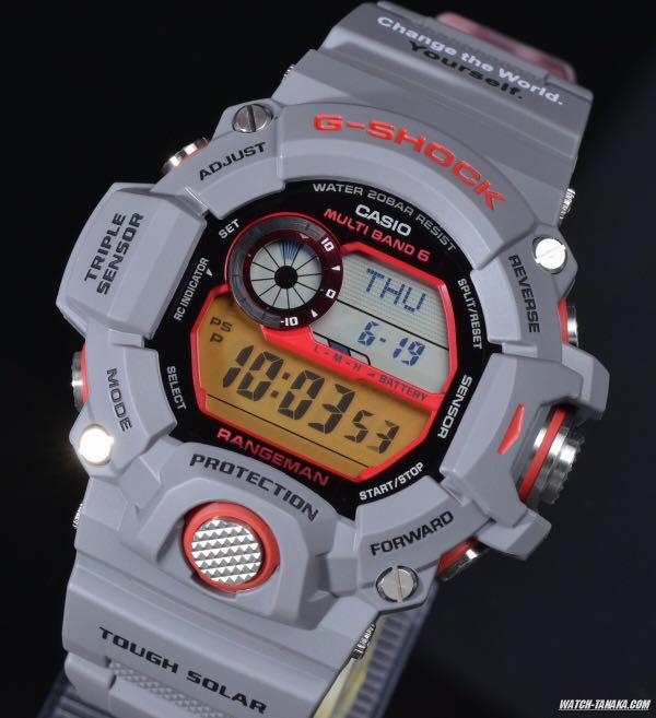 100 Authentic new Japan Only Casio G Shock ICERC Love the Sea and the Earth 2014 Grey Rangeman GW 9400KJ 8JF watch ultra rare and limited Luxury Watches on Carousell