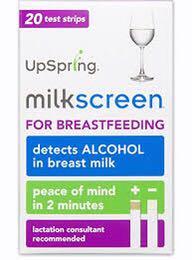 Upspring Milkscreen Breastmilk Alcohol Test Strips