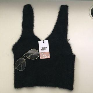 Tiger mist Evie Top (Black)