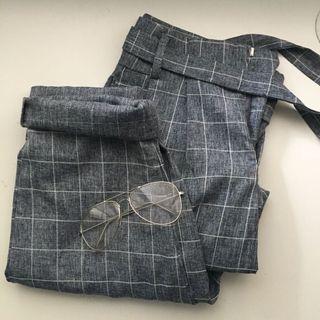 Valleygirl Tailored Checked Pants