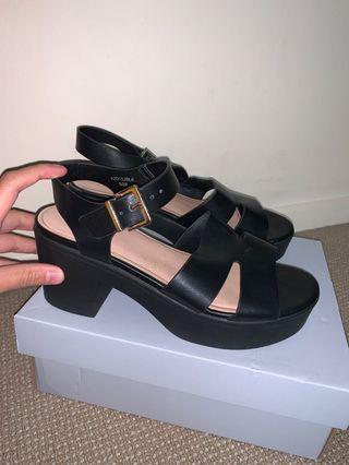 Topshop platform heels