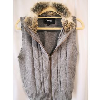 Fur on sale women vest