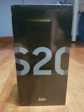 Brand New Samsung S20+ 128GB, Cloud Blue